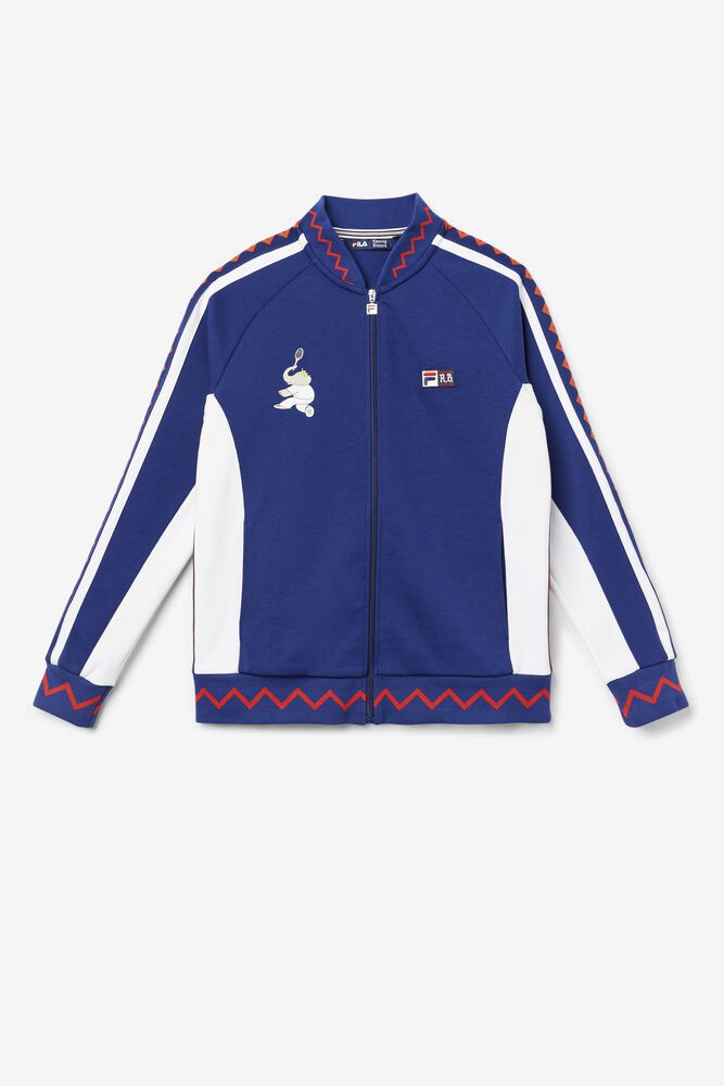 Fila X Rb Babar Iggy Jacket Blue - Mens - 37249RAFP